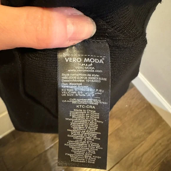 NEW! Vero Moda Women’s Belvedere High Neck Sweater - Picture 3 of 7